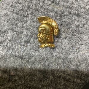 NEFF Trojan pin gold tie pin or lapel pin to represent your trojan teams! new
